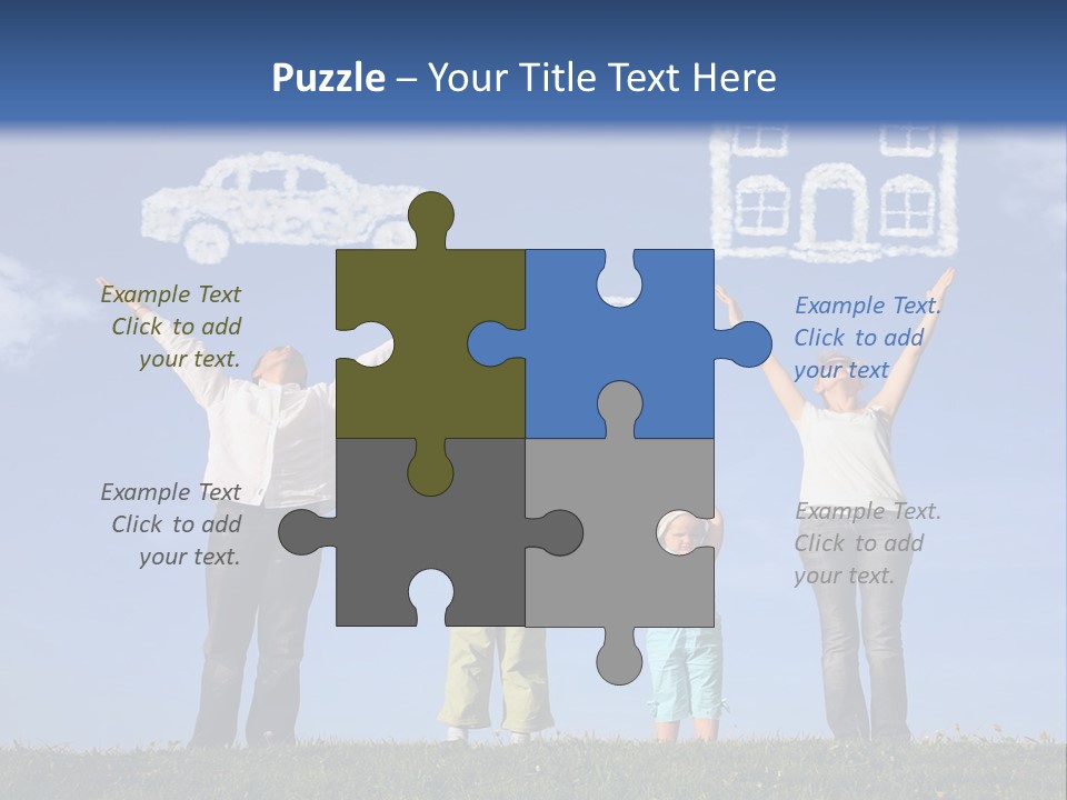 Face Women Lovely PowerPoint Template