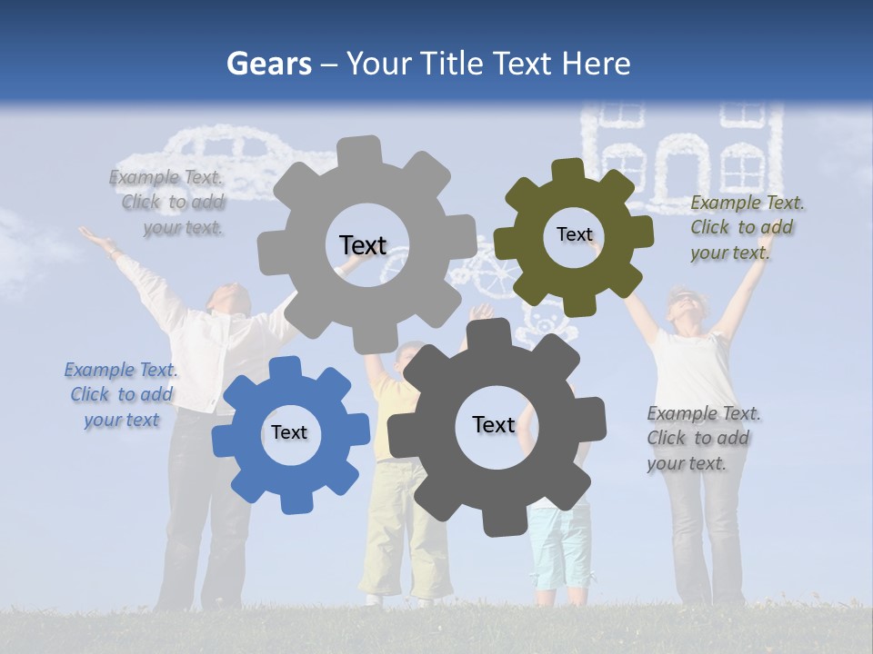 Face Women Lovely PowerPoint Template