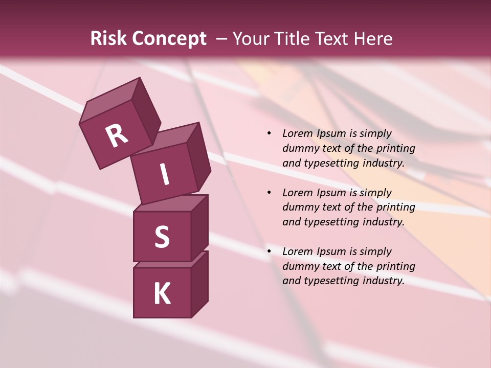 Tired Pressure Problem PowerPoint Template