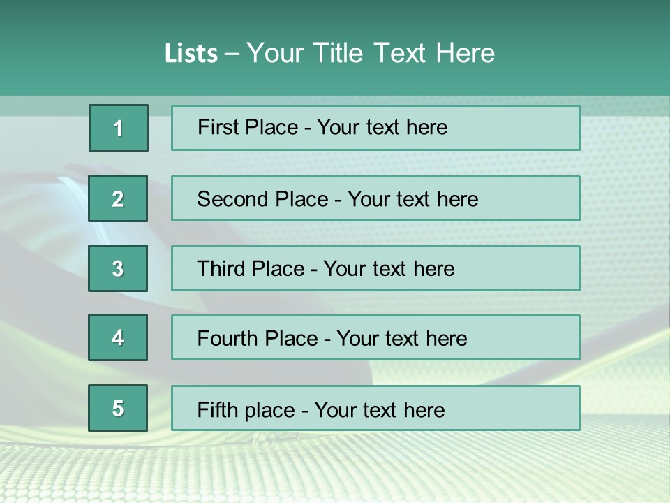 Takeaway Plastic Prepared PowerPoint Template