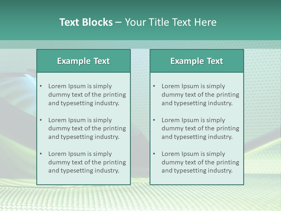 Takeaway Plastic Prepared PowerPoint Template
