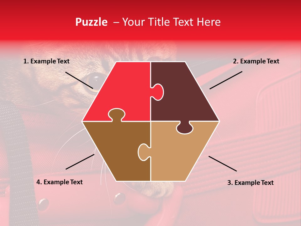 Background Puss Predator PowerPoint Template