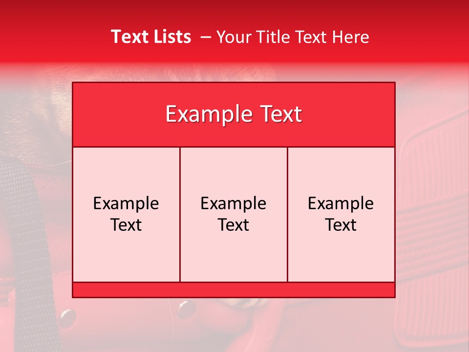 Background Puss Predator PowerPoint Template