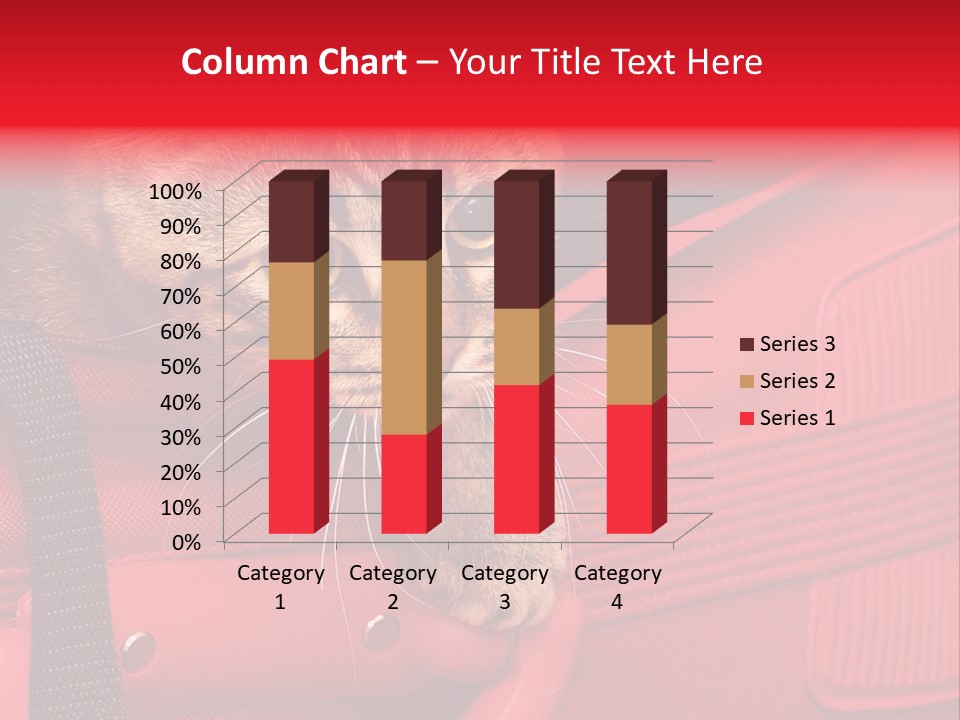 Background Puss Predator PowerPoint Template