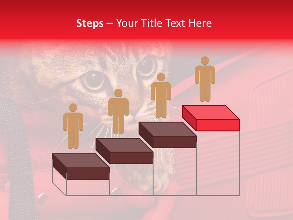 Background Puss Predator PowerPoint Template