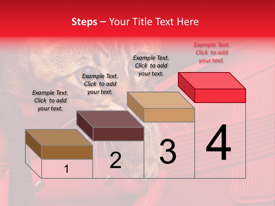 Background Puss Predator PowerPoint Template