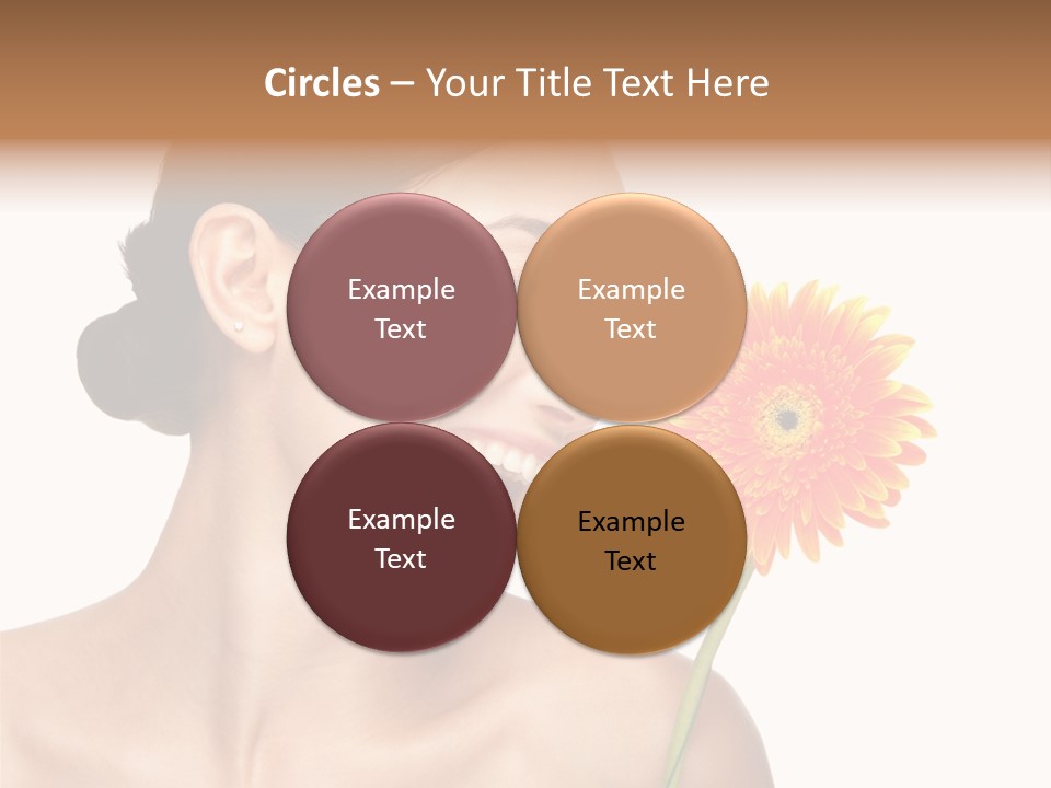 Person Skin Glamour PowerPoint Template