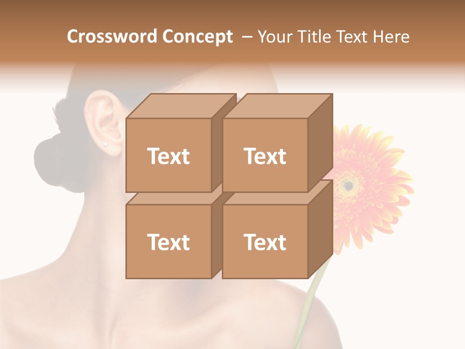 Person Skin Glamour PowerPoint Template
