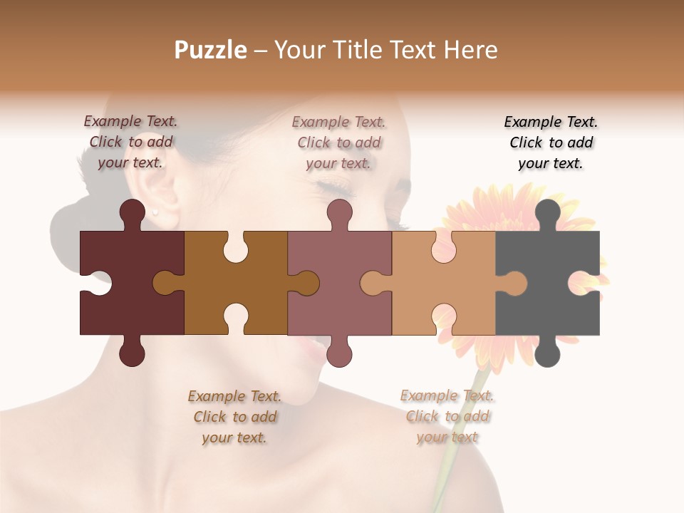 Person Skin Glamour PowerPoint Template