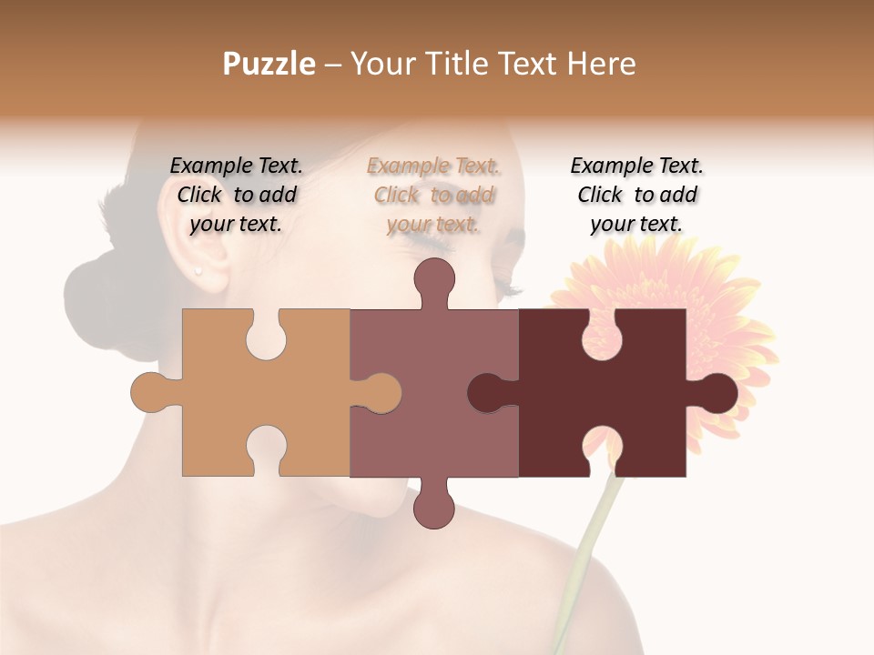 Person Skin Glamour PowerPoint Template