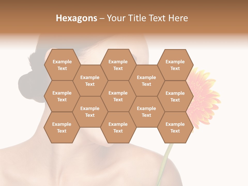 Person Skin Glamour PowerPoint Template