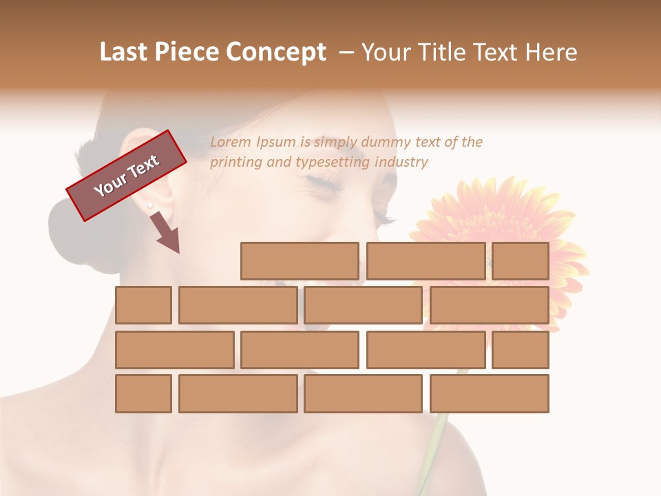 Person Skin Glamour PowerPoint Template