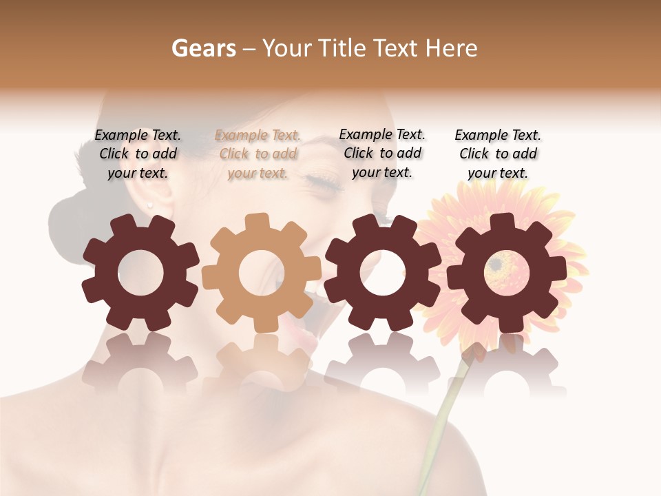 Person Skin Glamour PowerPoint Template