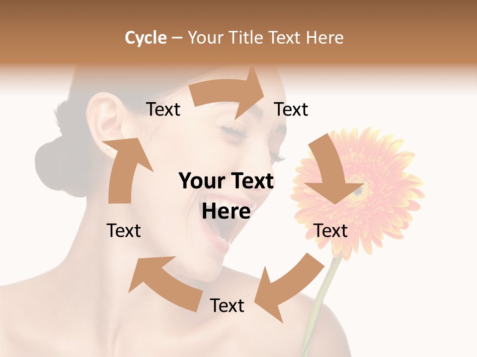 Person Skin Glamour PowerPoint Template