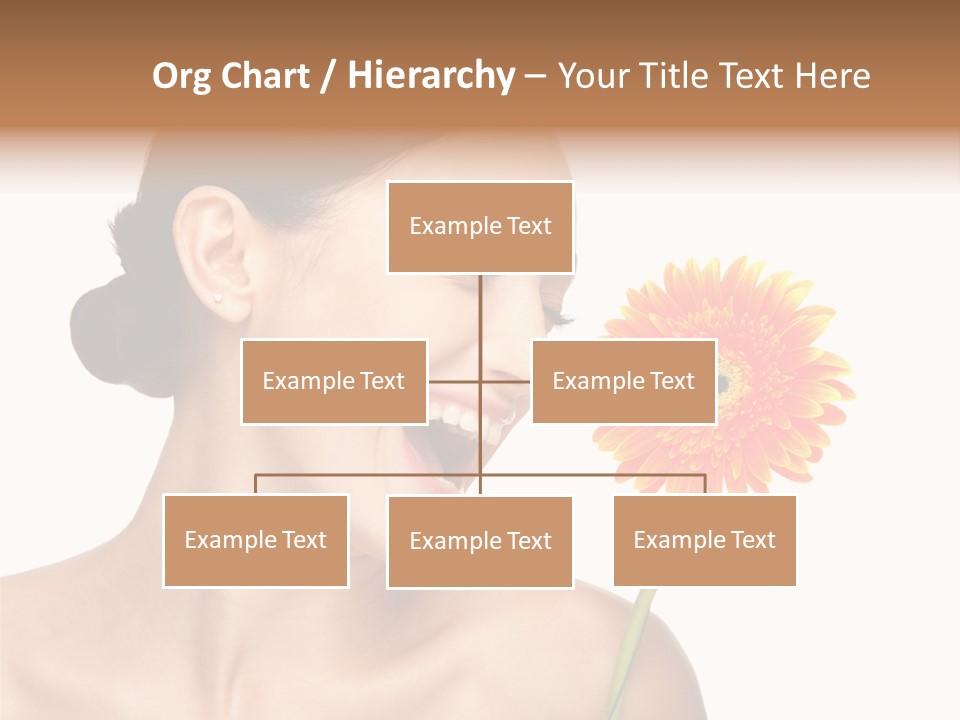 Person Skin Glamour PowerPoint Template