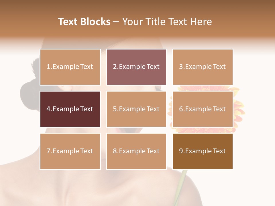 Person Skin Glamour PowerPoint Template