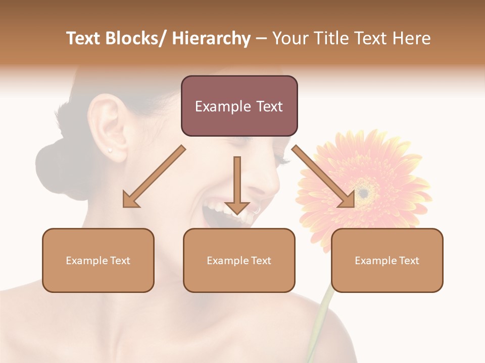 Person Skin Glamour PowerPoint Template