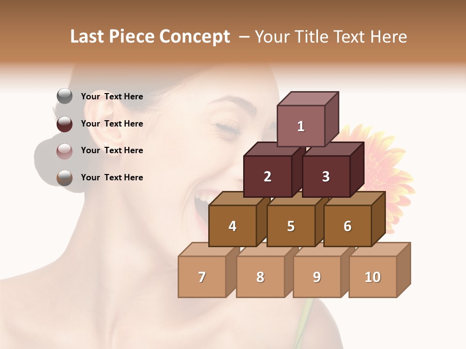 Person Skin Glamour PowerPoint Template