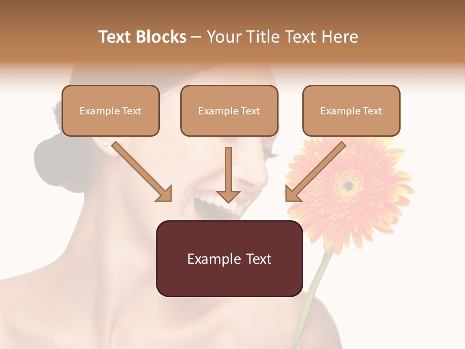 Person Skin Glamour PowerPoint Template