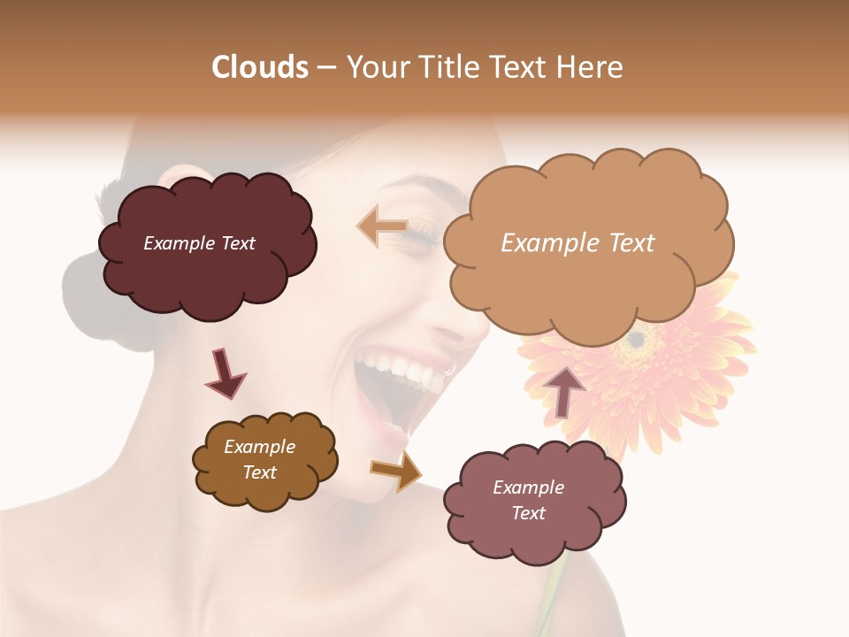 Person Skin Glamour PowerPoint Template