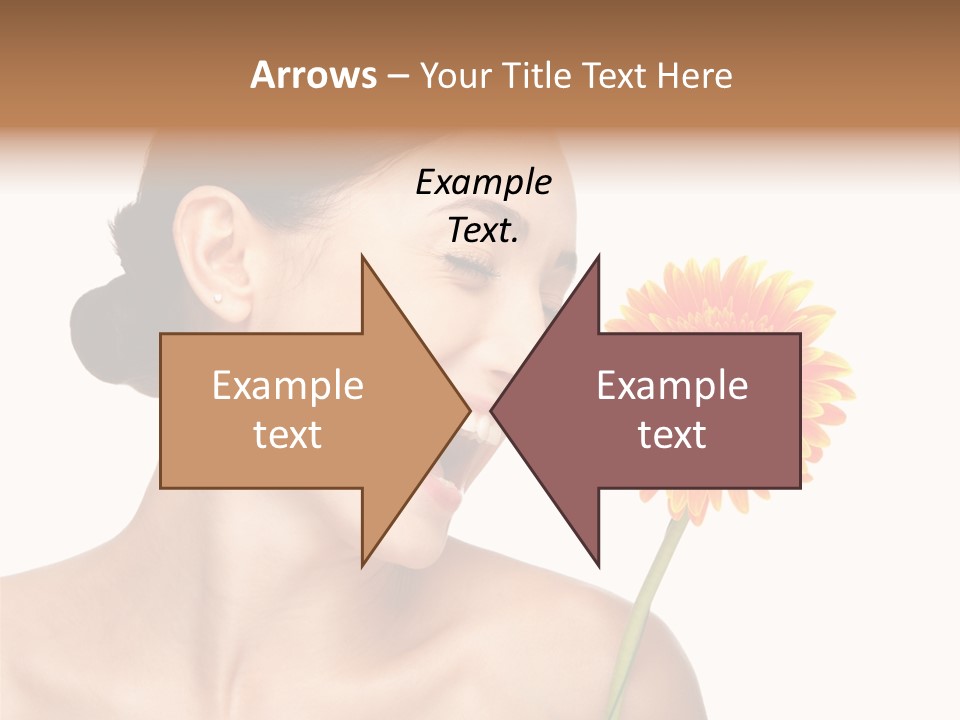 Person Skin Glamour PowerPoint Template