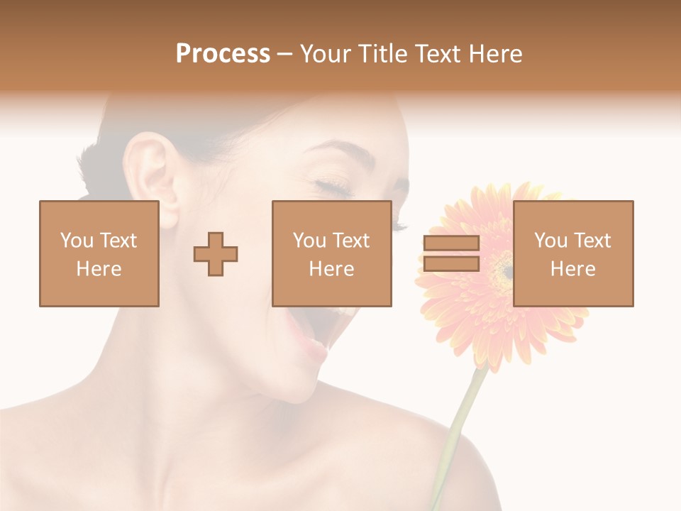 Person Skin Glamour PowerPoint Template