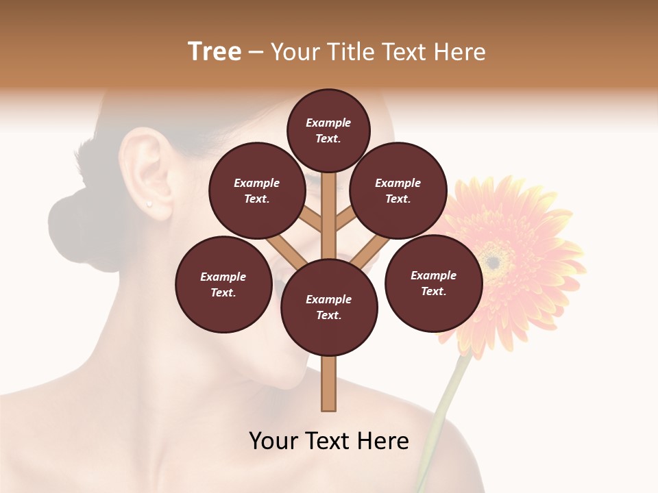 Person Skin Glamour PowerPoint Template