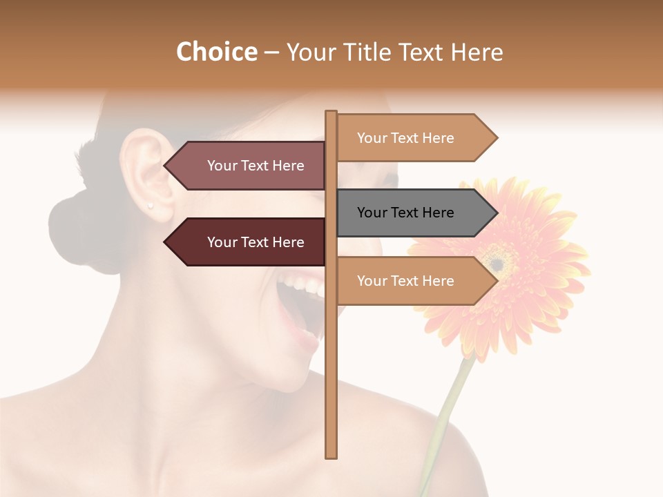 Person Skin Glamour PowerPoint Template