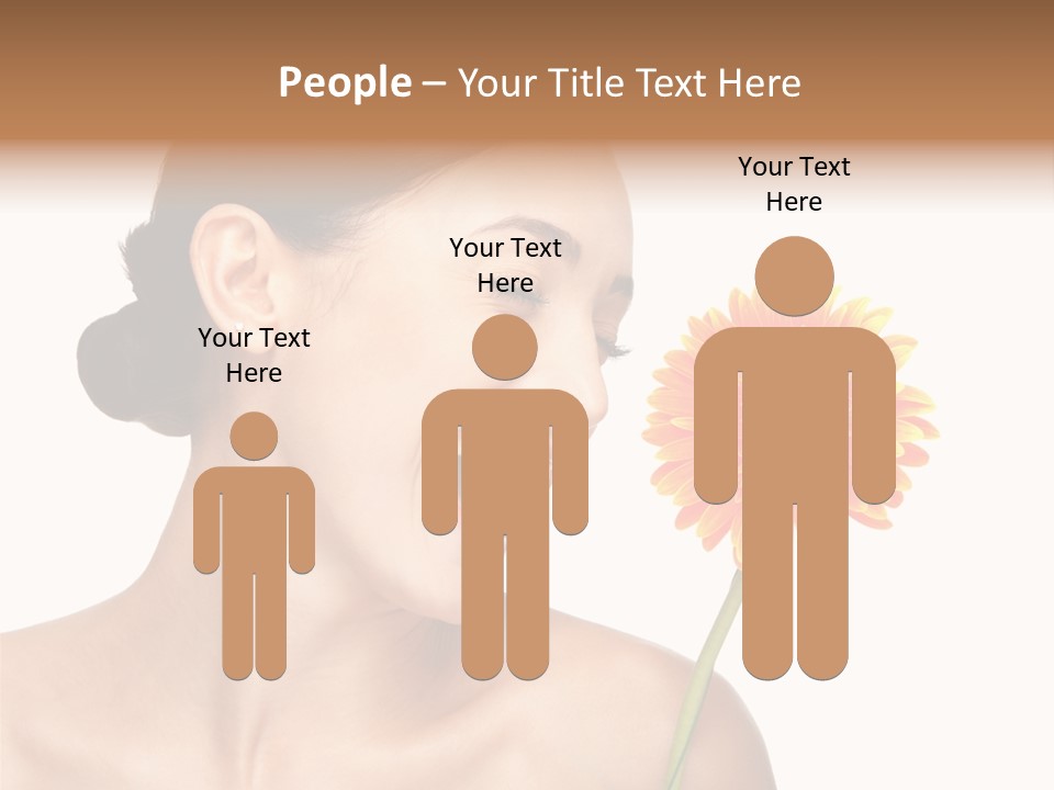 Person Skin Glamour PowerPoint Template
