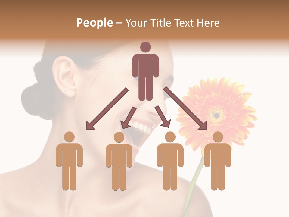Person Skin Glamour PowerPoint Template
