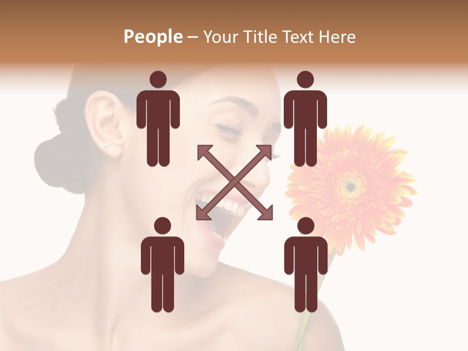 Person Skin Glamour PowerPoint Template