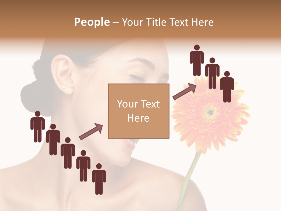Person Skin Glamour PowerPoint Template