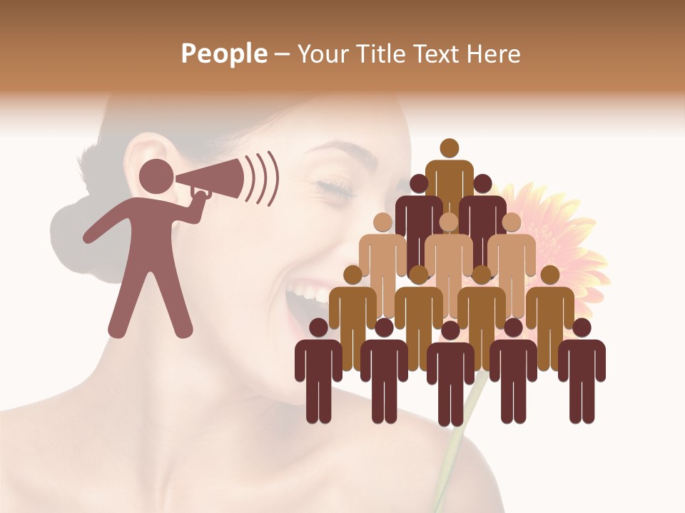 Person Skin Glamour PowerPoint Template