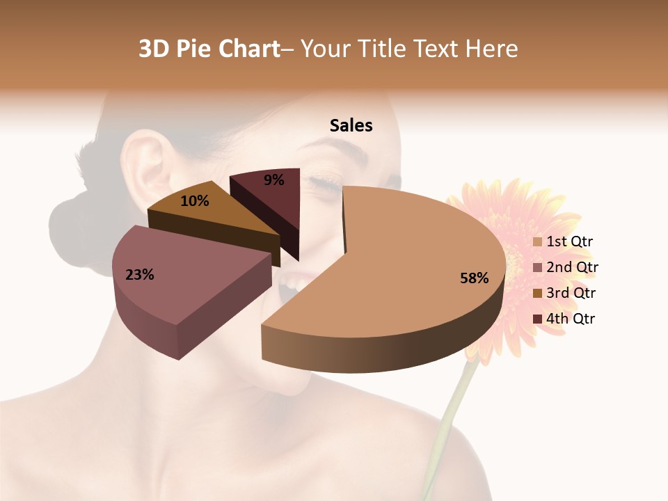 Person Skin Glamour PowerPoint Template