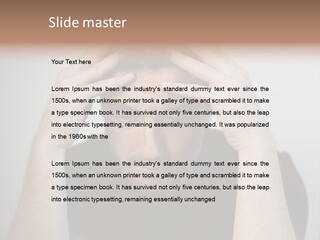 Tired Pressure Problem PowerPoint Template