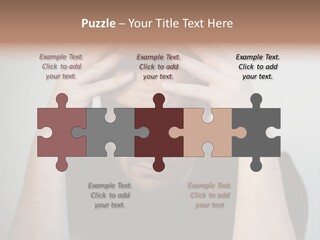 Tired Pressure Problem PowerPoint Template