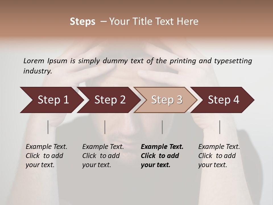 Tired Pressure Problem PowerPoint Template