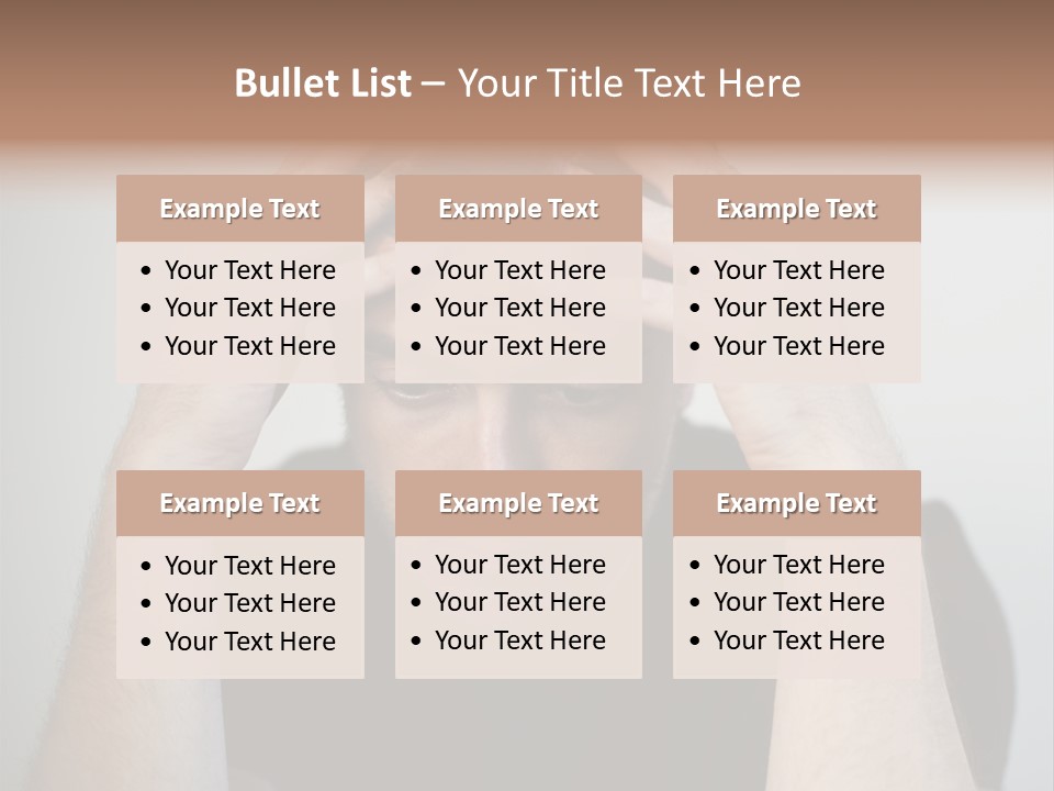 Tired Pressure Problem PowerPoint Template