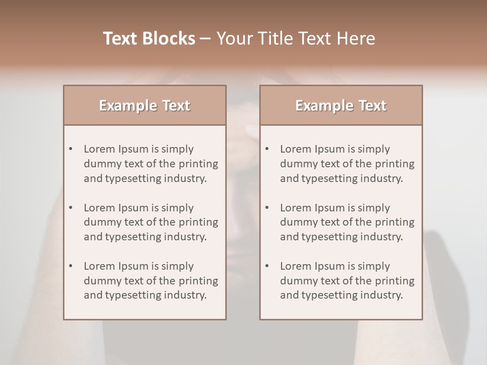 Tired Pressure Problem PowerPoint Template