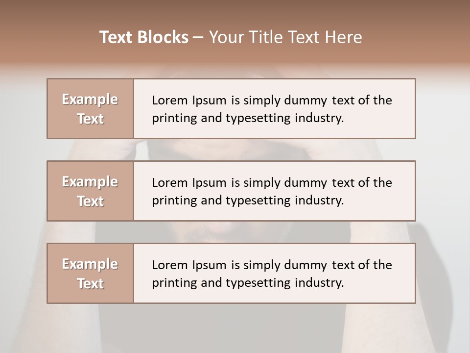 Tired Pressure Problem PowerPoint Template