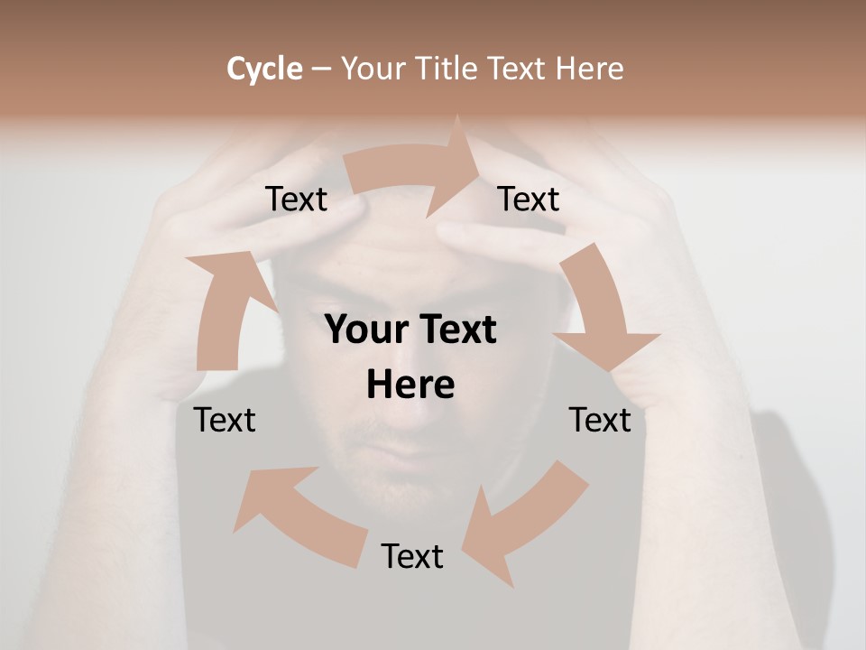 Tired Pressure Problem PowerPoint Template