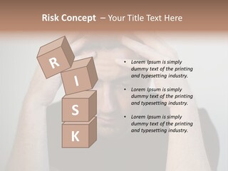 Tired Pressure Problem PowerPoint Template