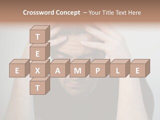 Tired Pressure Problem PowerPoint Template