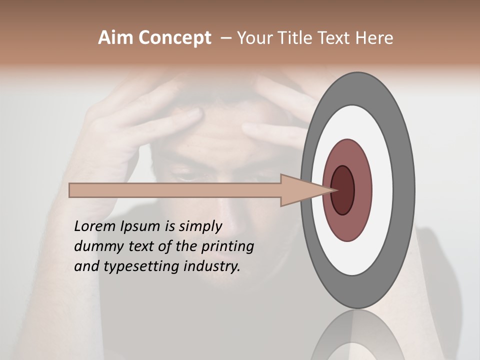 Tired Pressure Problem PowerPoint Template