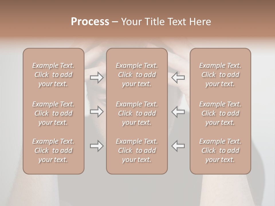 Tired Pressure Problem PowerPoint Template