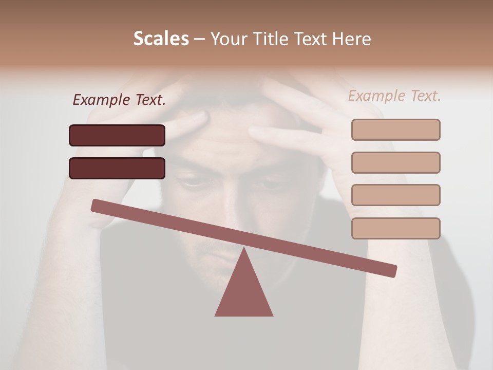 Tired Pressure Problem PowerPoint Template
