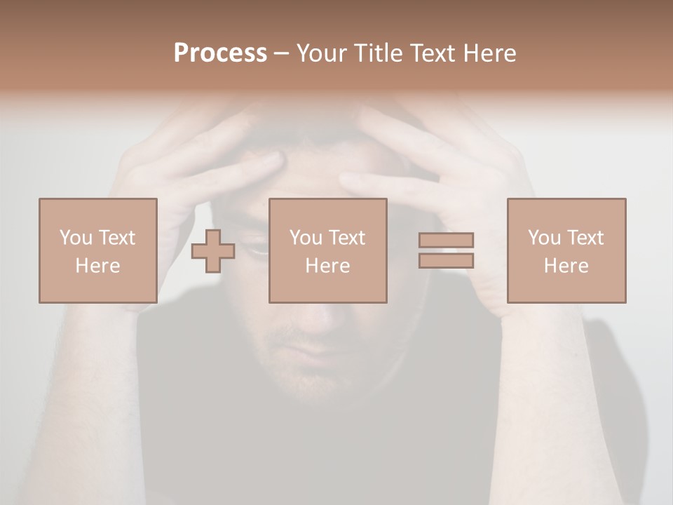 Tired Pressure Problem PowerPoint Template