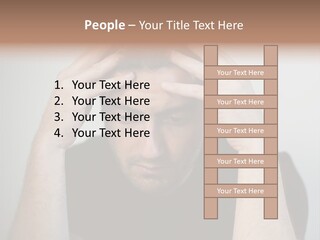 Tired Pressure Problem PowerPoint Template