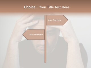 Tired Pressure Problem PowerPoint Template