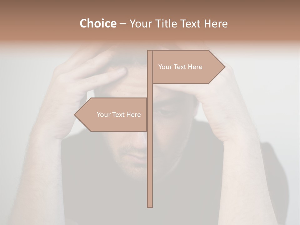 Tired Pressure Problem PowerPoint Template